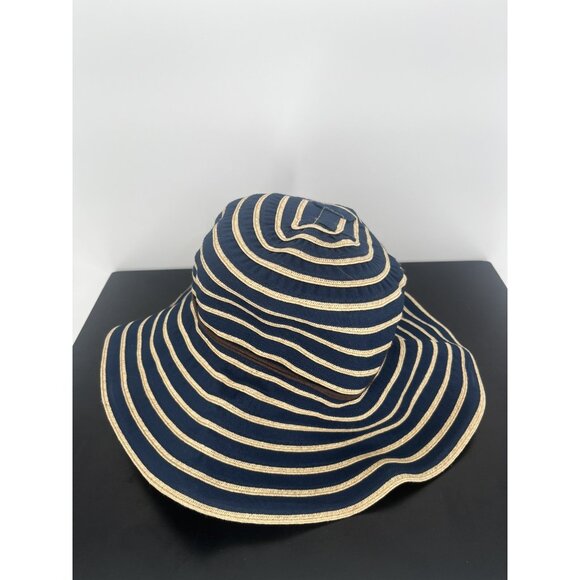 San Diego Hat Co Women’s Sun Hat Striped O/S RN#122405 - Picture 4 of 6